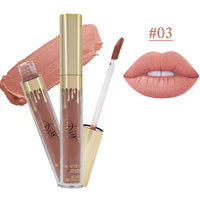 Fashion Matte Lipstick Liquid Lipstick Waterproof Lip Tint Long Lasting Batom Matter Nude Lip Gloss Brand Makeup