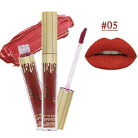 Fashion Matte Lipstick Liquid Lipstick Waterproof Lip Tint Long Lasting Batom Matter Nude Lip Gloss Brand Makeup