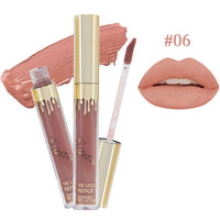 Fashion Matte Lipstick Liquid Lipstick Waterproof Lip Tint Long Lasting Batom Matter Nude Lip Gloss Brand Makeup
