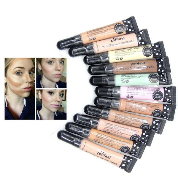 POPFEEL Face Makeup Base Concealer Eye Contour Corrector Cream Maquiagem Liquid Corrective Bronzer Primer Makeup Foundation 1 PC