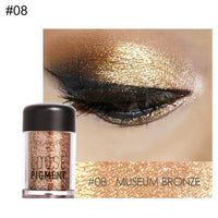 Glitter Loose Powder Makeup Brighten Pigment Metallic Shimmer Eye Cosmetic