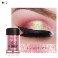 Glitter Loose Powder Makeup Brighten Pigment Metallic Shimmer Eye Cosmetic