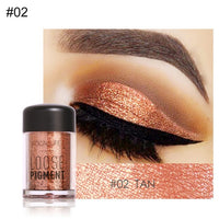 Glitter Loose Powder Makeup Brighten Pigment Metallic Shimmer Eye Cosmetic