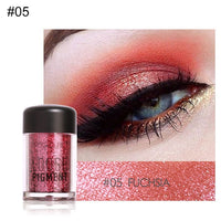 Glitter Loose Powder Makeup Brighten Pigment Metallic Shimmer Eye Cosmetic