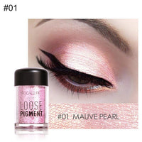 Glitter Loose Powder Makeup Brighten Pigment Metallic Shimmer Eye Cosmetic