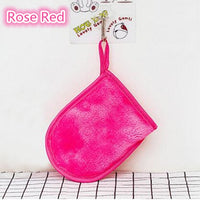 Beauty Reusable Microfiber Facial Cloth Face Towel Makeup Remover Towel Cleansing Glove Tool cosmetic puff Make up face care