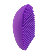 Silicone Makeup Brushegg Cleaning Washing Tools Cosmetics Makeup Brushes Scrubber Board Washing Cosmetic Brush Cleaner Tool