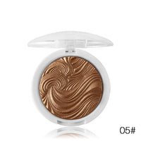 Miss Rose Glow Kit Highlighter Makeup Shimmer Powder Highlighter Palette Base Illuminator Highlight Face Contour Golden Bronzer
