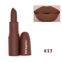 Hot Sexy Red Lips Matte Velvet Lipstick Pencil Cosmetic Long Lasting Lip Tint Pigment Makeup Nude Brown Lipstick Matte Lip stick