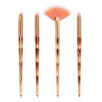 MAANGE 7/10Pcs Diamond Makeup Brushes Set Powder Foundation Eye Shadow Blush Blending Cosmetics Beauty Make Up Brush Tool Kits
