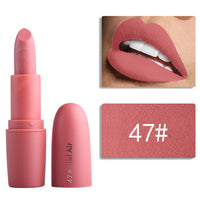 Miss Rose Nude Lipstick 22 colors Waterproof Vampire Brown Beauty Baby Lips Batom Matte lipstick Makeup Tats Eugenie Margherita