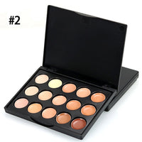 MIni 15 Colors Face Concealer Camouflage Cream Contour Palette maquillaje profesional foundation paleta  Concealer #52420