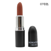 2018 New Sexy Color Beauty Red Lips Baton Matte Velvet Lip Stick Waterproof Makeup Pigment Brown Nude Matte Lipstick Pencils