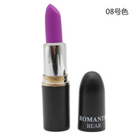 2018 New Sexy Color Beauty Red Lips Baton Matte Velvet Lip Stick Waterproof Makeup Pigment Brown Nude Matte Lipstick Pencils