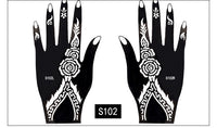 Ladies Fashion Mehndi Henna Paste Cone Temporary Tattoo Makeup Tool 100% Safe Waterproof