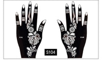 Ladies Fashion Mehndi Henna Paste Cone Temporary Tattoo Makeup Tool 100% Safe Waterproof