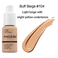 PHOERA Facial Base Brighten Moisturizer Liquid Foundation Primer 10 Colors Mineral Touch Whitening Concealer Primer Makeup TSLM1