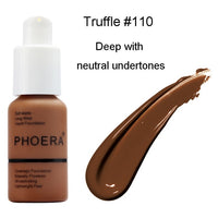 PHOERA Facial Base Brighten Moisturizer Liquid Foundation Primer 10 Colors Mineral Touch Whitening Concealer Primer Makeup TSLM1