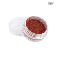 Dropship 1pc Glitter Shimmer Eyeshadow Makeup Powder 24 Single Color Pigment Easywear Waterproof Eye Shimmer Shadow Powder TSLM1