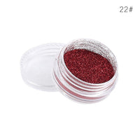 Dropship 1pc Glitter Shimmer Eyeshadow Makeup Powder 24 Single Color Pigment Easywear Waterproof Eye Shimmer Shadow Powder TSLM1