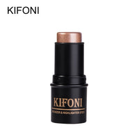 KIFONI makup Bronzer&Highlighter Stick 8 Colors 3D Contour Makeup Concealer Pen Face Waterproof Glow Brighten Stick Cosmetic