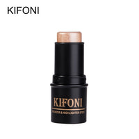 KIFONI makup Bronzer&Highlighter Stick 8 Colors 3D Contour Makeup Concealer Pen Face Waterproof Glow Brighten Stick Cosmetic