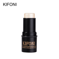 KIFONI makup Bronzer&Highlighter Stick 8 Colors 3D Contour Makeup Concealer Pen Face Waterproof Glow Brighten Stick Cosmetic