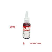Halloween Cos Ultra-realistic Fake Blood simulation Human Vampire Human Hematopoietic Props Vomiting Pulp Party Cos Supplyies