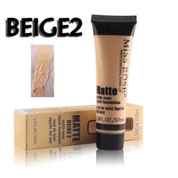 MISS ROSE 37ml liquid foundation base fond de teint bases de maquillaje para el rostro beauty profissional completa liquido