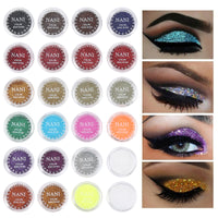 Drop Ship Glitter Eyes Makeup Powder Shimmer Face shadows Make up Shine Powder Nude 24 Colors Cosmetics TSLM1