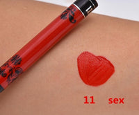 15 Colors Lip Gloss New Lipstick Matte Lip Tint Make Up Lip Kit Colorful Sexy Fashion Lips Makeup Essential Cosmetics