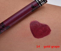 15 Colors Lip Gloss New Lipstick Matte Lip Tint Make Up Lip Kit Colorful Sexy Fashion Lips Makeup Essential Cosmetics
