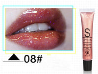 Brand Long Lasting Moisturizer Glitter LipGloss Tint Cosmetics Nutritious Shimmer Liquid Lipstick Beauty Lips Makeup maquiagem