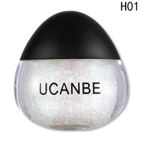2018 Cosmetic Face Body Glitter Paste Cream Makeup Shimmer Gold Silver Diamond Highlighter Gel Hair Paint Cosmetic Set For Party