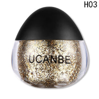 2018 Cosmetic Face Body Glitter Paste Cream Makeup Shimmer Gold Silver Diamond Highlighter Gel Hair Paint Cosmetic Set For Party