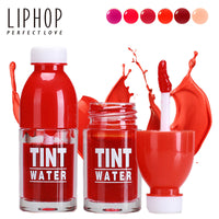 NEW 6 Colors Fruit Stained Liquid Matte lipstick Makeup Lips Lasting moist Nutritious Gloss Non Stick Lip oil Tint Red Lip gloss