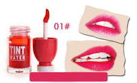 NEW 6 Colors Fruit Stained Liquid Matte lipstick Makeup Lips Lasting moist Nutritious Gloss Non Stick Lip oil Tint Red Lip gloss