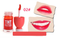 NEW 6 Colors Fruit Stained Liquid Matte lipstick Makeup Lips Lasting moist Nutritious Gloss Non Stick Lip oil Tint Red Lip gloss