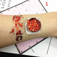 Glitter Face Glow Shimmer Liquid Maquiagem Eye Pigmento Para Os Olhos Mermaid Cream Highlighter Brighten Makeup