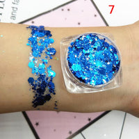 Glitter Face Glow Shimmer Liquid Maquiagem Eye Pigmento Para Os Olhos Mermaid Cream Highlighter Brighten Makeup