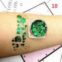 Glitter Face Glow Shimmer Liquid Maquiagem Eye Pigmento Para Os Olhos Mermaid Cream Highlighter Brighten Makeup