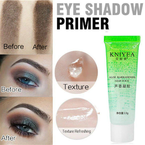 Professional Natural Primer Makeup Transparent Gel Aloe 100% Pure Plants Base Primer Eyeshadow Primer Women Cosmetics