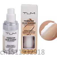 30ml TLM Flawless Color Changing Liquid Foundation Makeup Change To Your Skin Tone By Just Blending