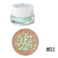 Glitter Sequins Woman Make up Shiny Heart Star Paillette Eye Beauty Sparkling Slice Face Beauty Lip Shiny Makeup Flakes Decor