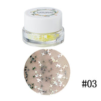 Glitter Sequins Woman Make up Shiny Heart Star Paillette Eye Beauty Sparkling Slice Face Beauty Lip Shiny Makeup Flakes Decor