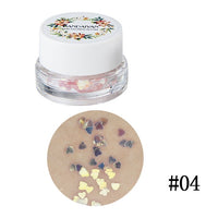 Glitter Sequins Woman Make up Shiny Heart Star Paillette Eye Beauty Sparkling Slice Face Beauty Lip Shiny Makeup Flakes Decor