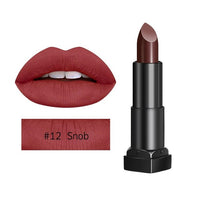 COSCELIA Waterproof Nude Matte Velvet Glossy Lip Gloss Lipstick Lip Balm Sexy Red Lip Tint 12 Colors Women Fashion Makeup Gift