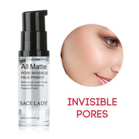 SACE LADY Face Pores Hydrating Makeup Base Primer Liquid Natural Moisturizer Whitening Cosmetic Long Lasting Facial Makeup TSLM1