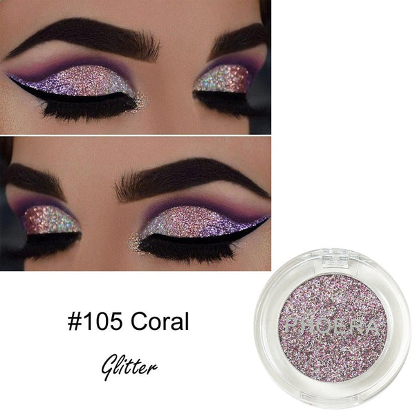PHOERA Eye Glitter Makeup Pigment  8 Colors Lasting Shadow Make Up Beauty Tool Glitters for Art Festival Glitters Body TSLM1