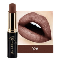 New Arrival Lip Matte Shimmer Metallic Lipstick Waterproof Lipstick Makeup High Pigmented 24 Shades Lipstick Rouge A Levre